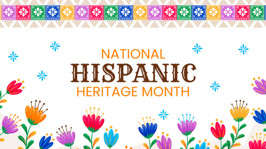 National Hispanic Heritage Month Celebration Banner Wallpaper