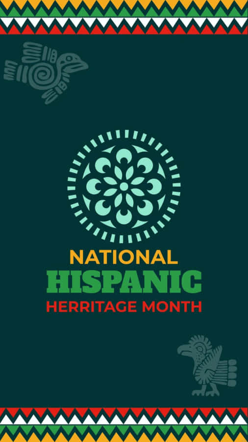 National Hispanic Heritage Month Poster Wallpaper