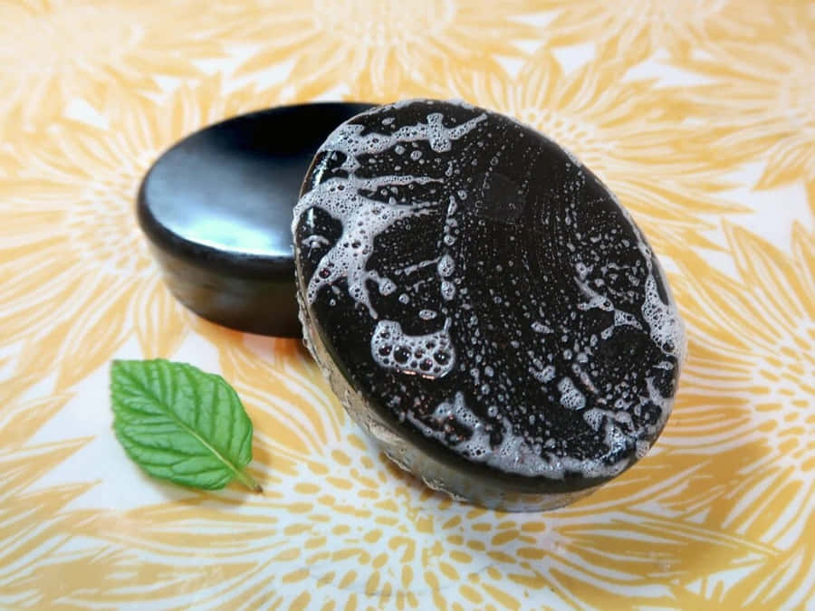 Natural Black Soap For Acne-prone Skin Wallpaper