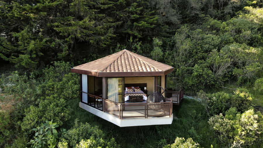 Nature's Paradise: A Scenic Getaway In Eco-tourism Wallpaper