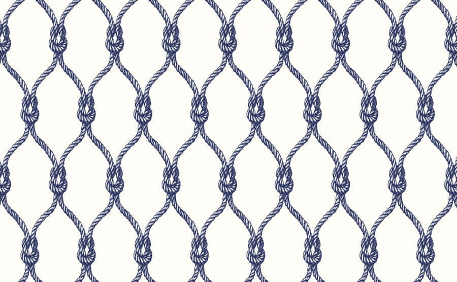 Nautical Rope Pattern Background Wallpaper
