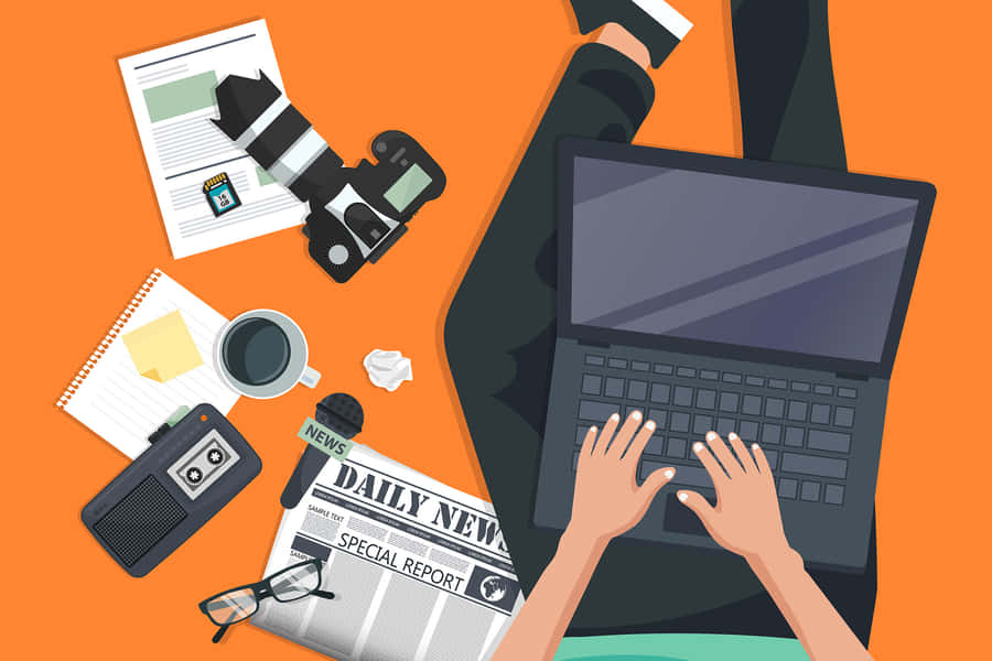 Navigating New Challenges In Journalism Wallpaper
