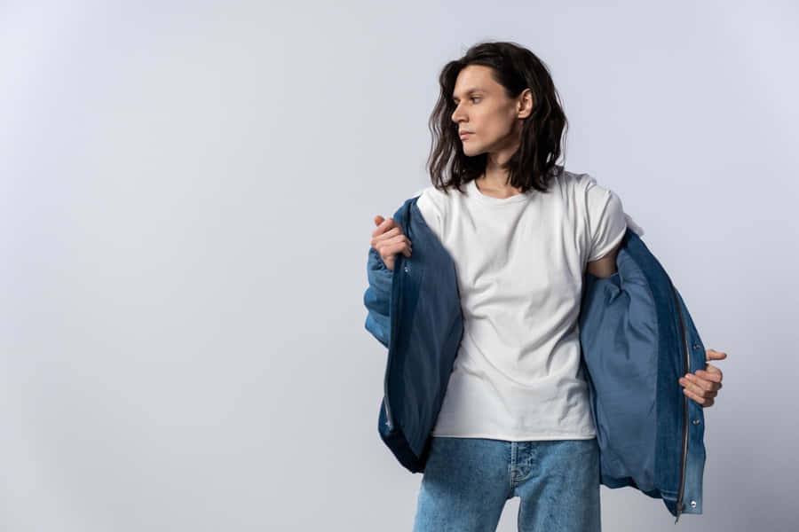 Navy Blue Jacket: What To Wear When Feeling Distinguished Wallpaper