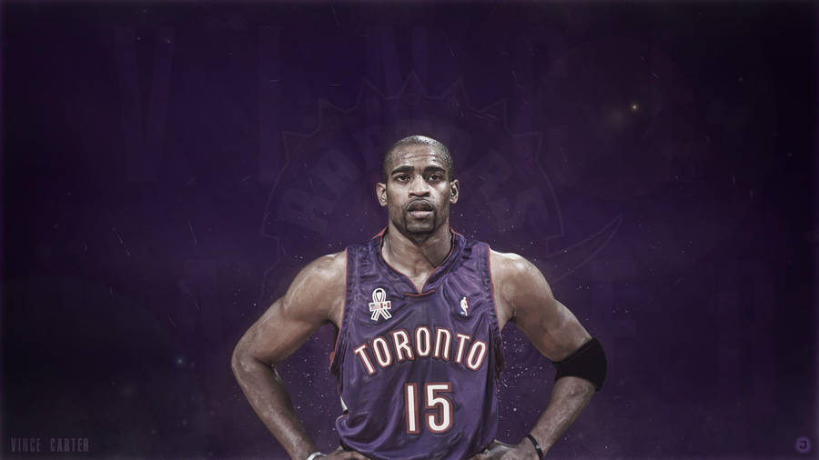 Nba Player Vince Carter Art Wallpaper
