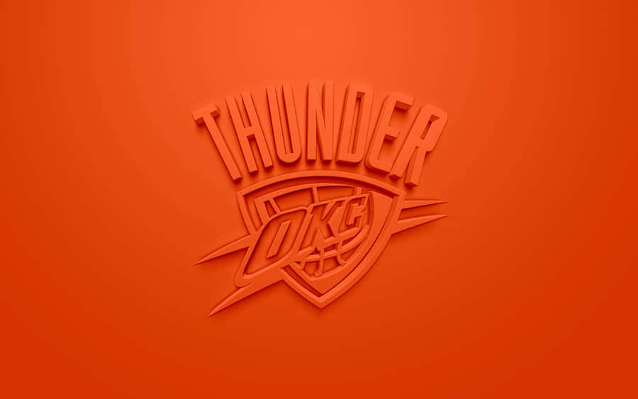 Nba Team Oklahoma City Thunders Okc Logo Wallpaper
