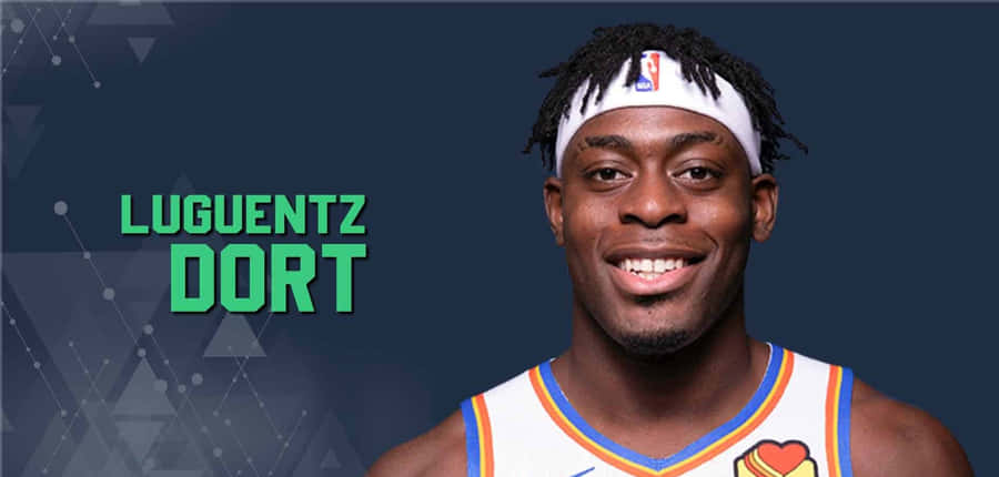 Nba Thunder Luguentz Dort Poster Wallpaper