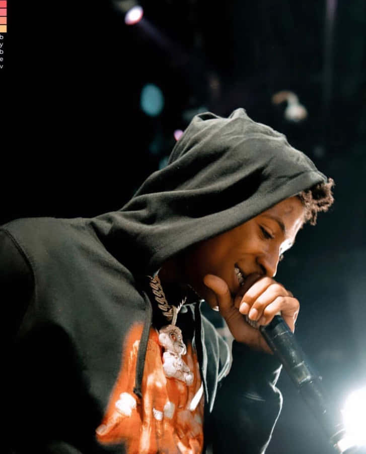 Nba Youngboy Pfp In A Hoodie Wallpaper