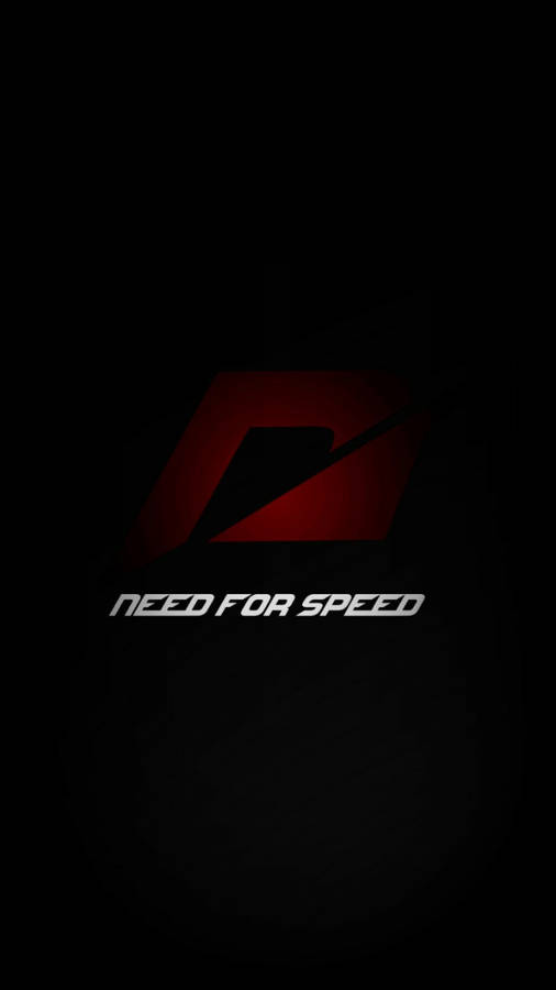 Need For Speed Game Logo Black Aesthetic Iphone Wallpaper