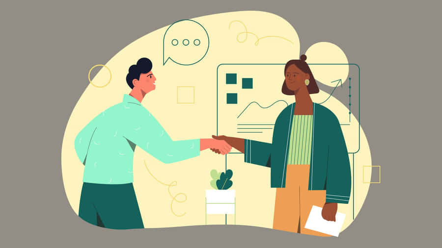 Negotiable Cartoon Wallpaper