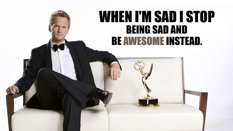 Neil Patrick Harris Looking Dapper Wallpaper