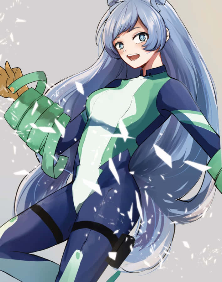 Nejire Hado, A Courageous Hero. Ready To Overcome Any Challenge.