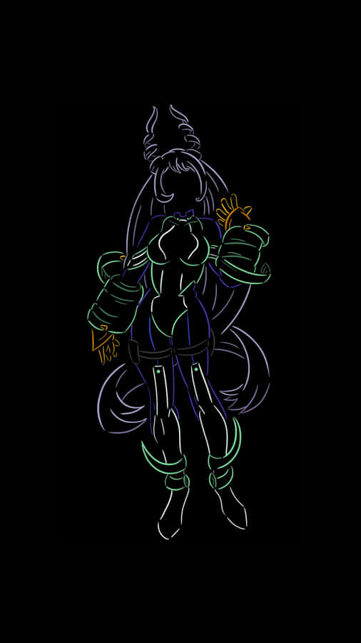 Nejire Hado In All Her Power Wallpaper