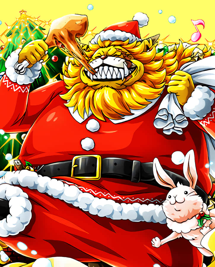 Nekomamushi And His Loyal Companion, King Of The Beasts. Wallpaper