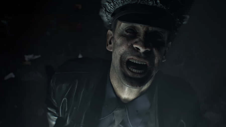 Nemesis Encounter In Resident Evil Requiem Wallpaper