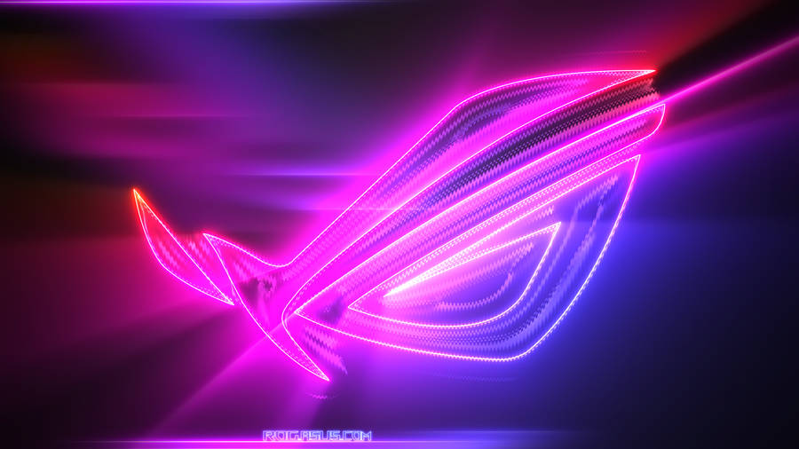 Neon Asus Rog Symbol Wallpaper