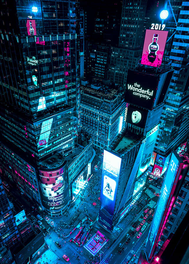 Neon Cyberpunk Cityscape.jpg Wallpaper