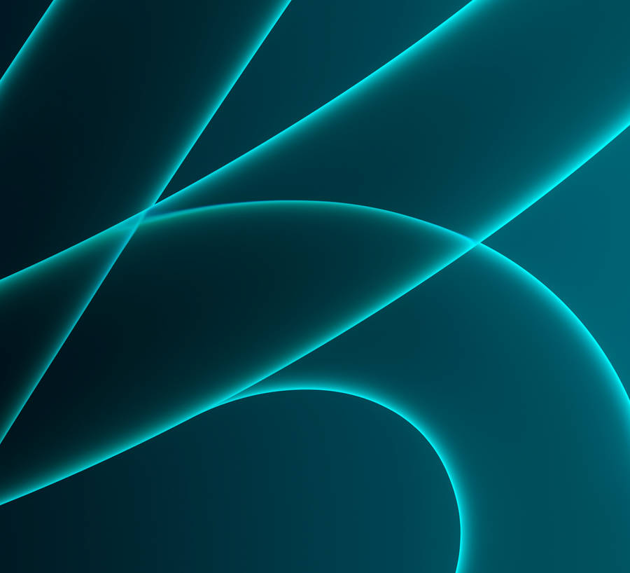 Neon Green Lines Imac 4k Wallpaper