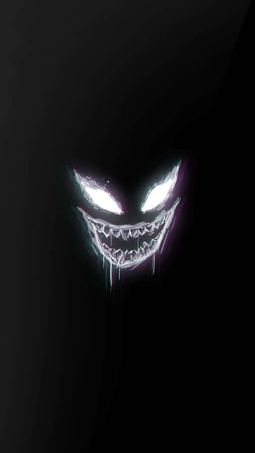 Neon_ Grin_ Graffiti_ Style Wallpaper