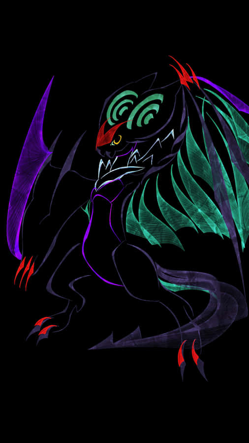 Neon Noivern Artwork Wallpaper
