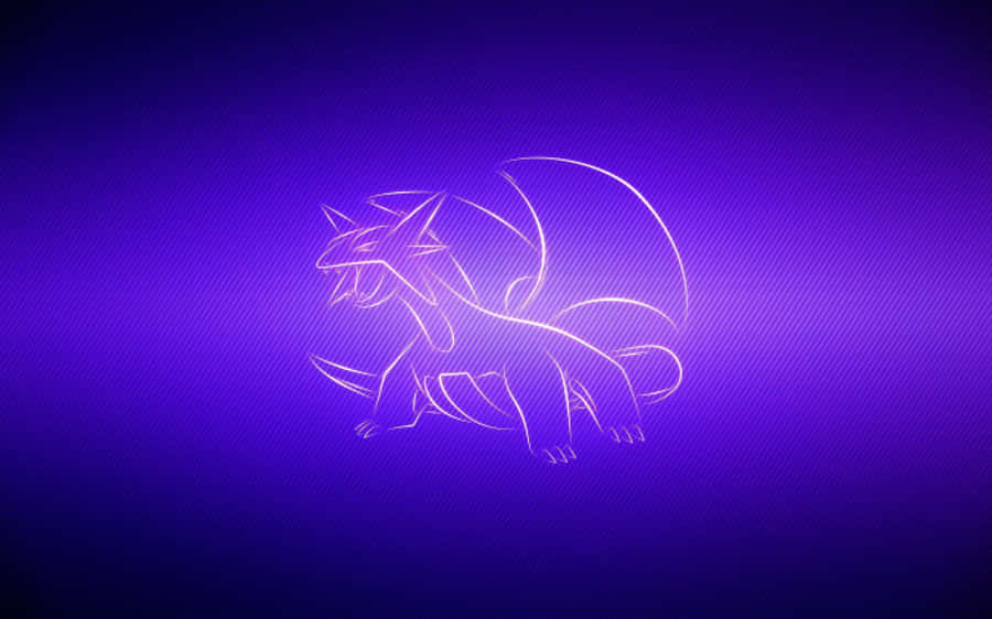 Neon Pink Salamence Wallpaper