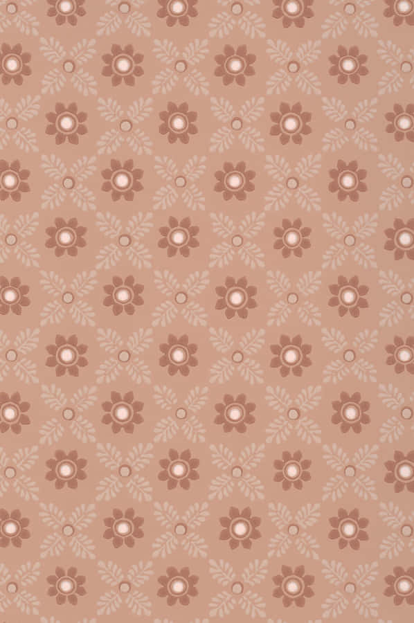 Neutral_ Floral_ Pattern_ Background.jpg Wallpaper