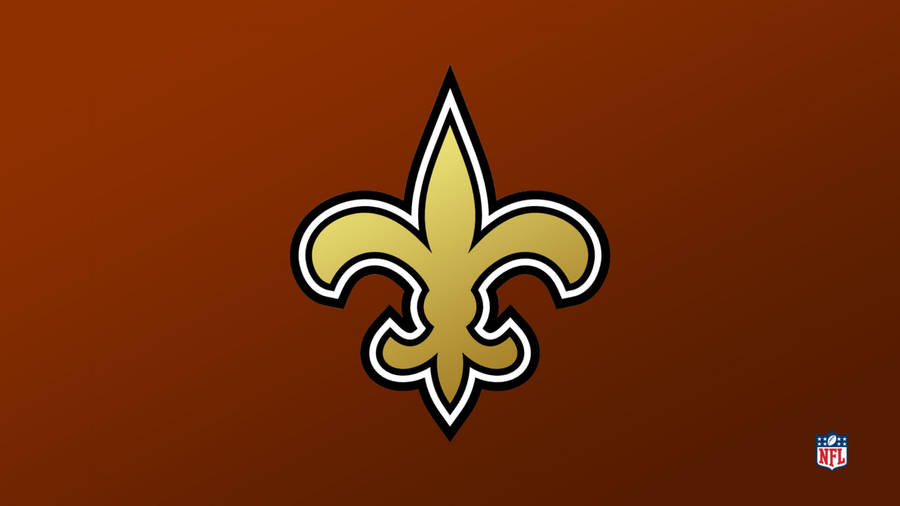 New Orleans Saints Red And Gold Wallpaper