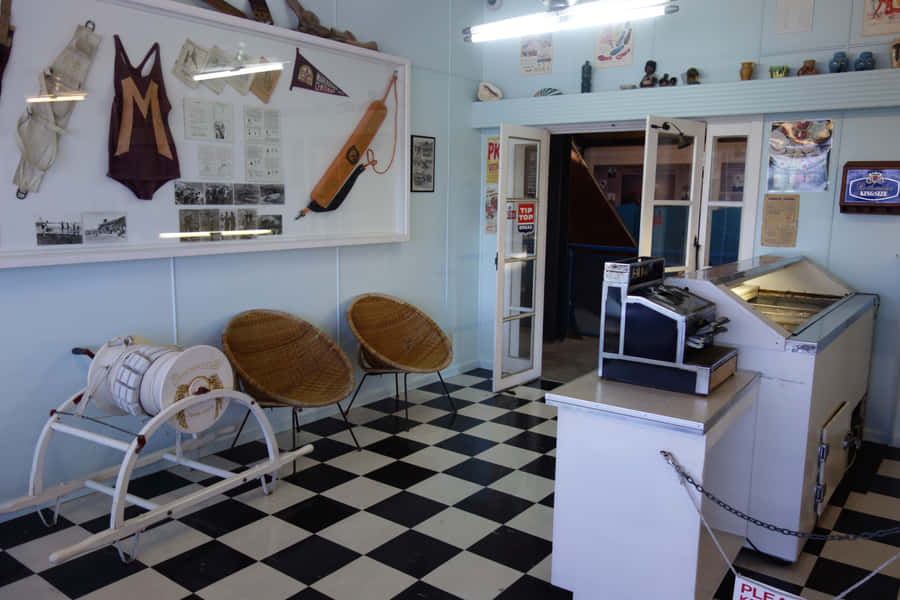 New Zealand Maritime Museum Exhibit Wallpaper