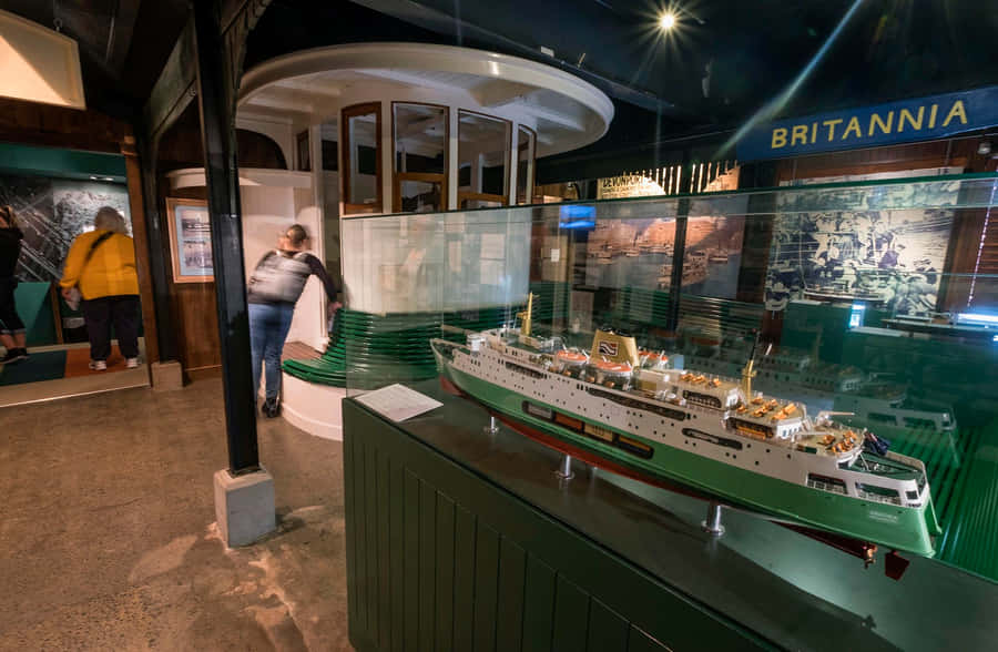 New Zealand Maritime Museum Exhibit Wallpaper