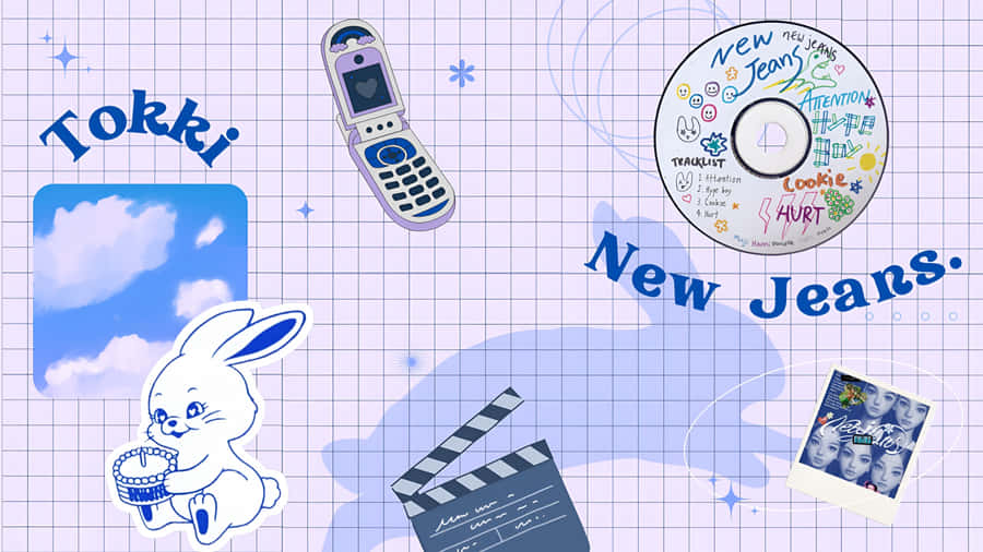 Newjeans Bunny Aesthetic Wallpaper