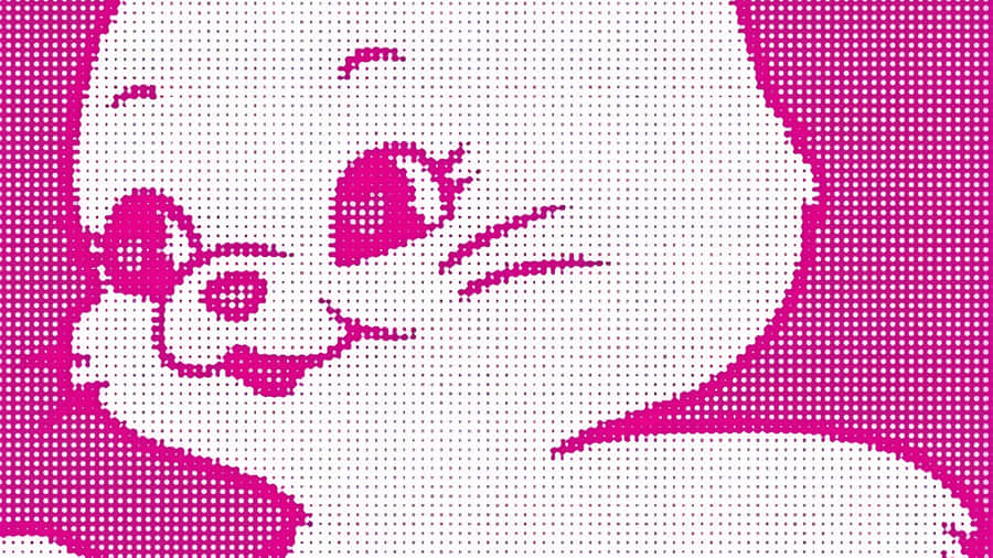 Newjeans Bunny Character Wallpaper