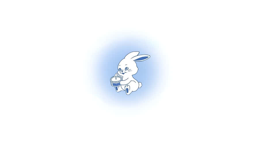 Newjeans Bunny Logo Wallpaper