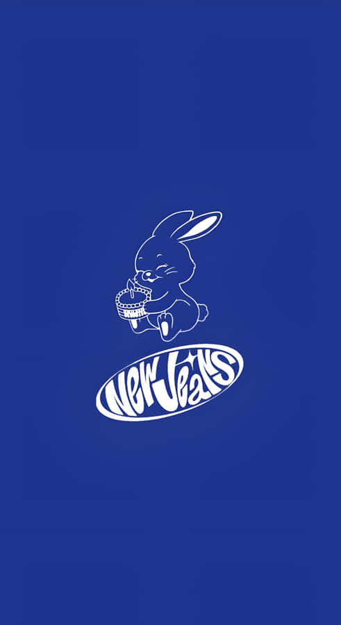 Newjeans Bunny Logo Wallpaper