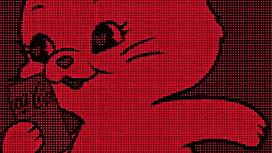 Newjeans Bunny Pixel Art Wallpaper