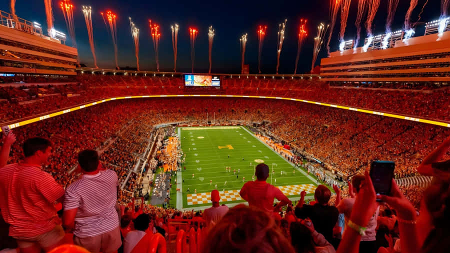 Neyland Stadium Game Night Wallpaper