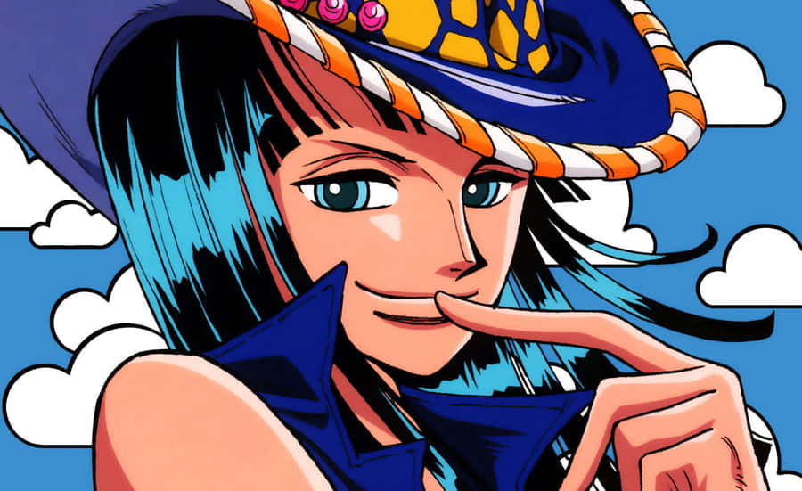 Nico Robin, A Member Of The Straw Hat Pirates Wallpaper