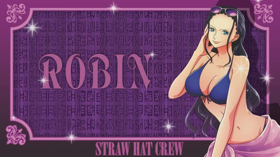 Nico Robin, The Admired Archaeologist From The Popular Anime Series One Piece. Wallpaper