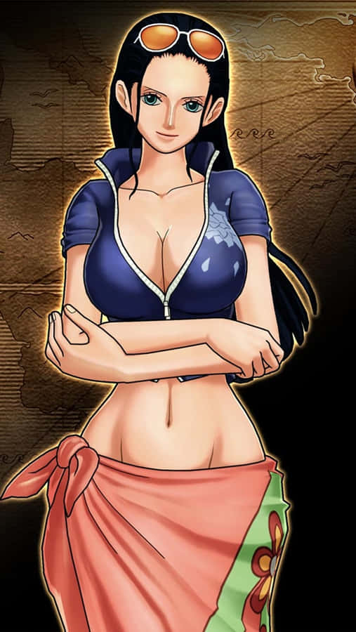 Nico Robin, The Straw Hat Pirates' Mysterious Navigator. Wallpaper