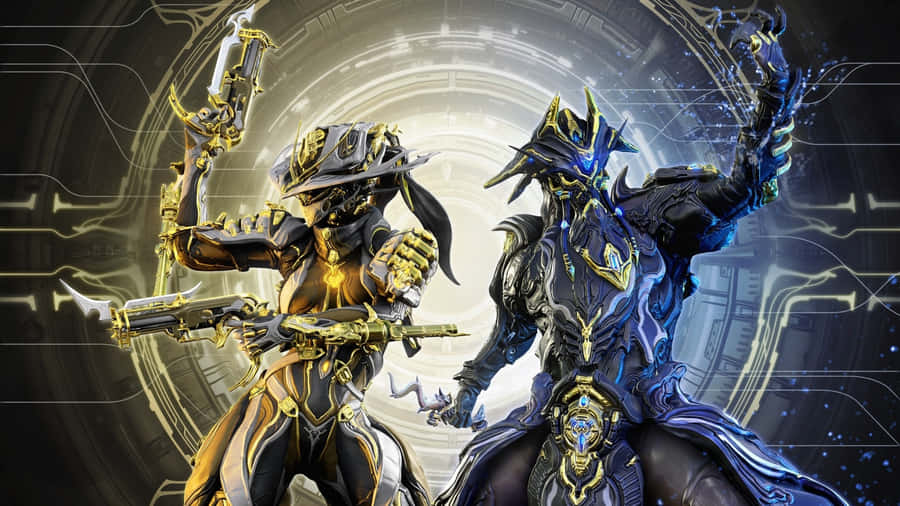 Nidus Warframe Abilities Showcase Wallpaper