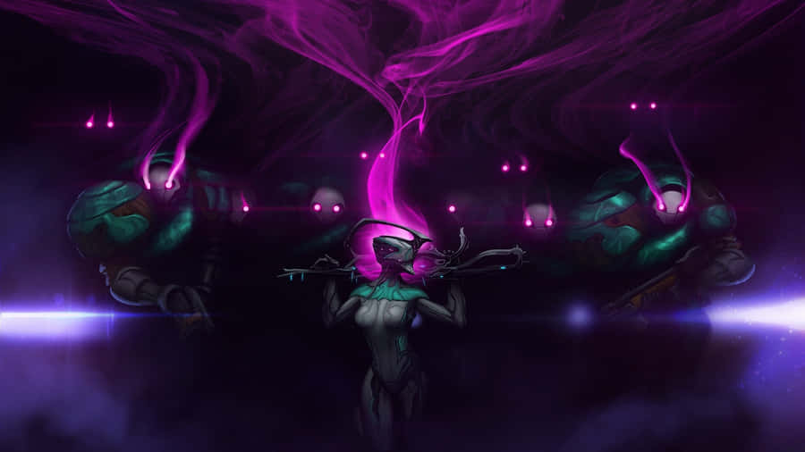 Nidus Warframe Infestation Power Wallpaper