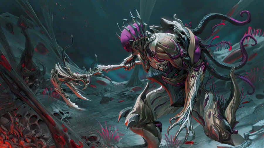 Nidus Warframe Infestation Power Wallpaper