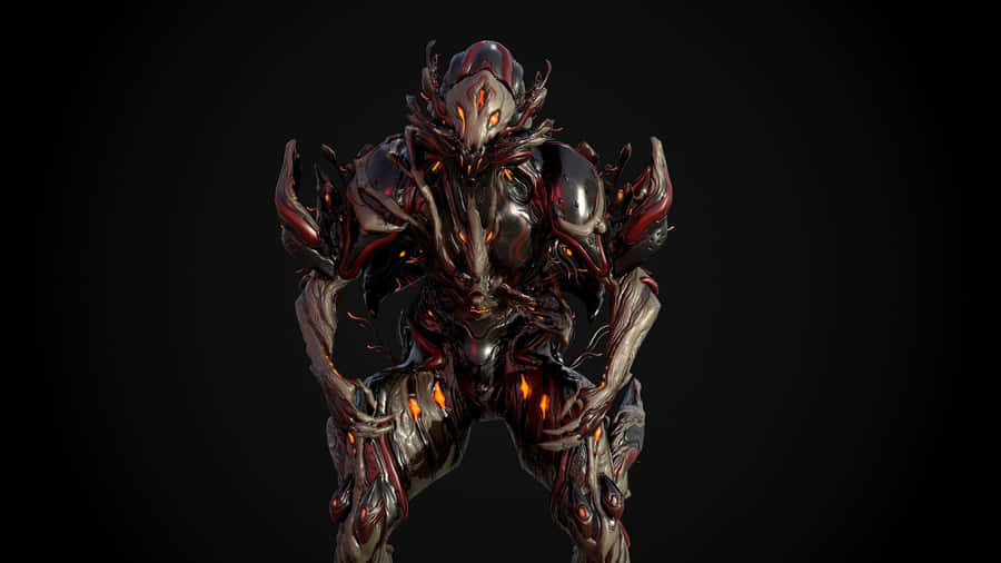 Nidus Warframe Infested Armor Wallpaper