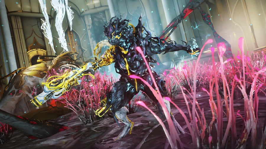 Nidus Warframe Infested Power Wallpaper