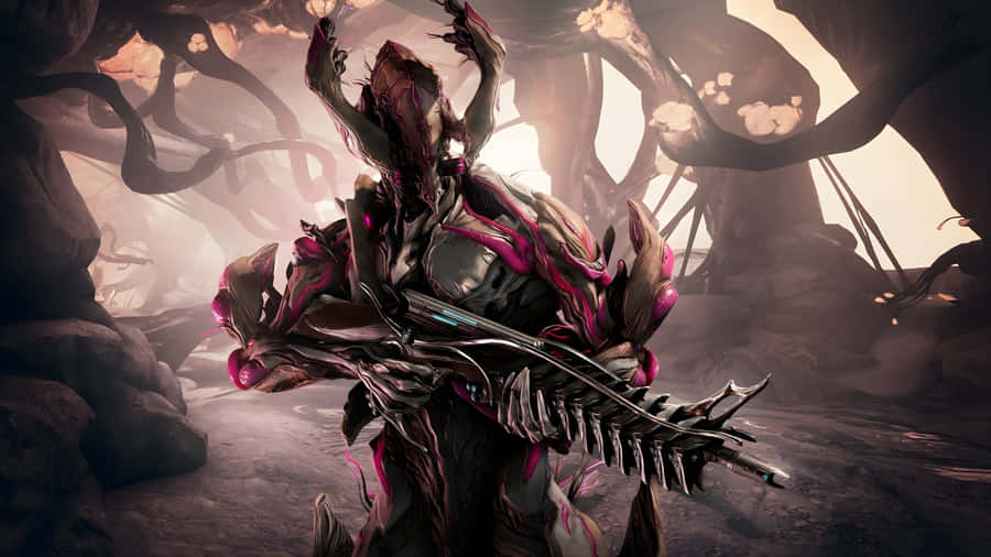 Nidus Warframe Infested Power Wallpaper