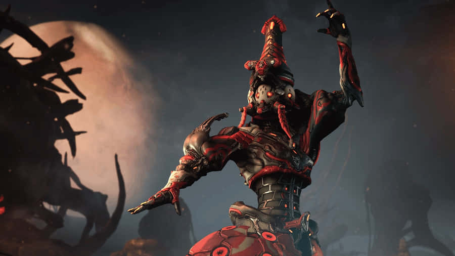 Nidus Warframe Infested Power Wallpaper