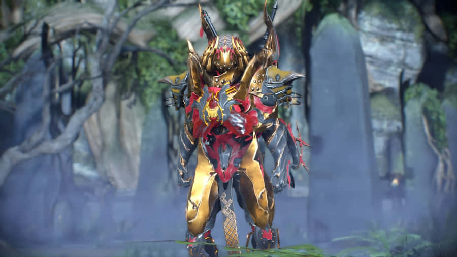 Nidus Warframe Prime Skin Wallpaper