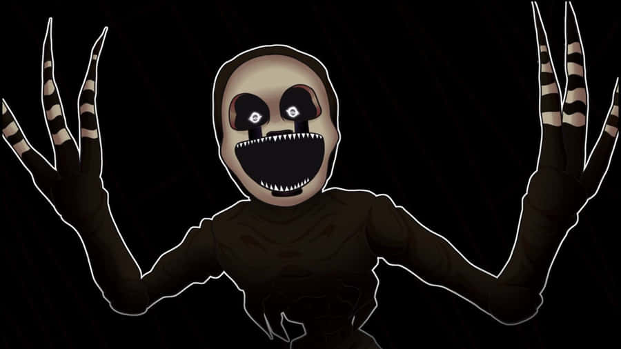 Nightmare Puppet Horror Character Wallpaper