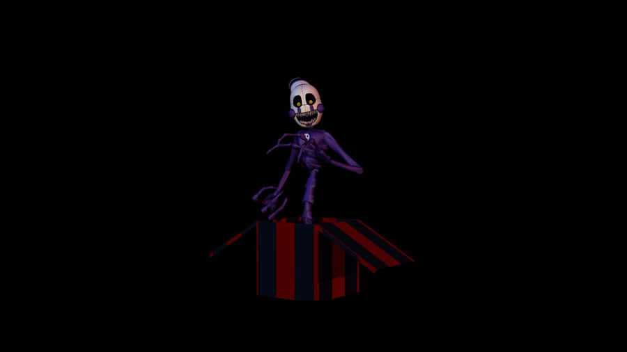 Nightmare Puppet On Box Wallpaper