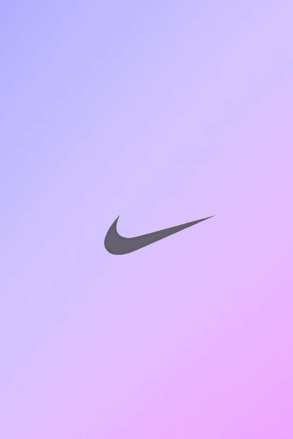 Nike Swoosh Purple Gradient Aesthetic.jpg Wallpaper