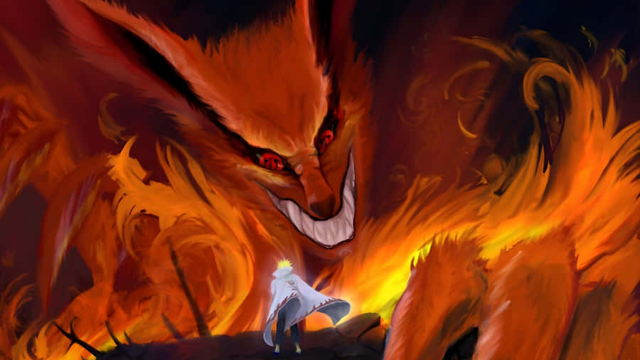 Nine Tails Fox Anime Wallpaper