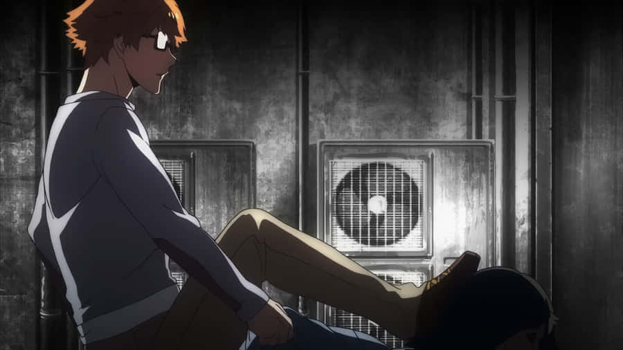 Nishiki Nishio Striking A Pose During Battle In A Breathtaking 1920x1080 Wallpaper. Wallpaper